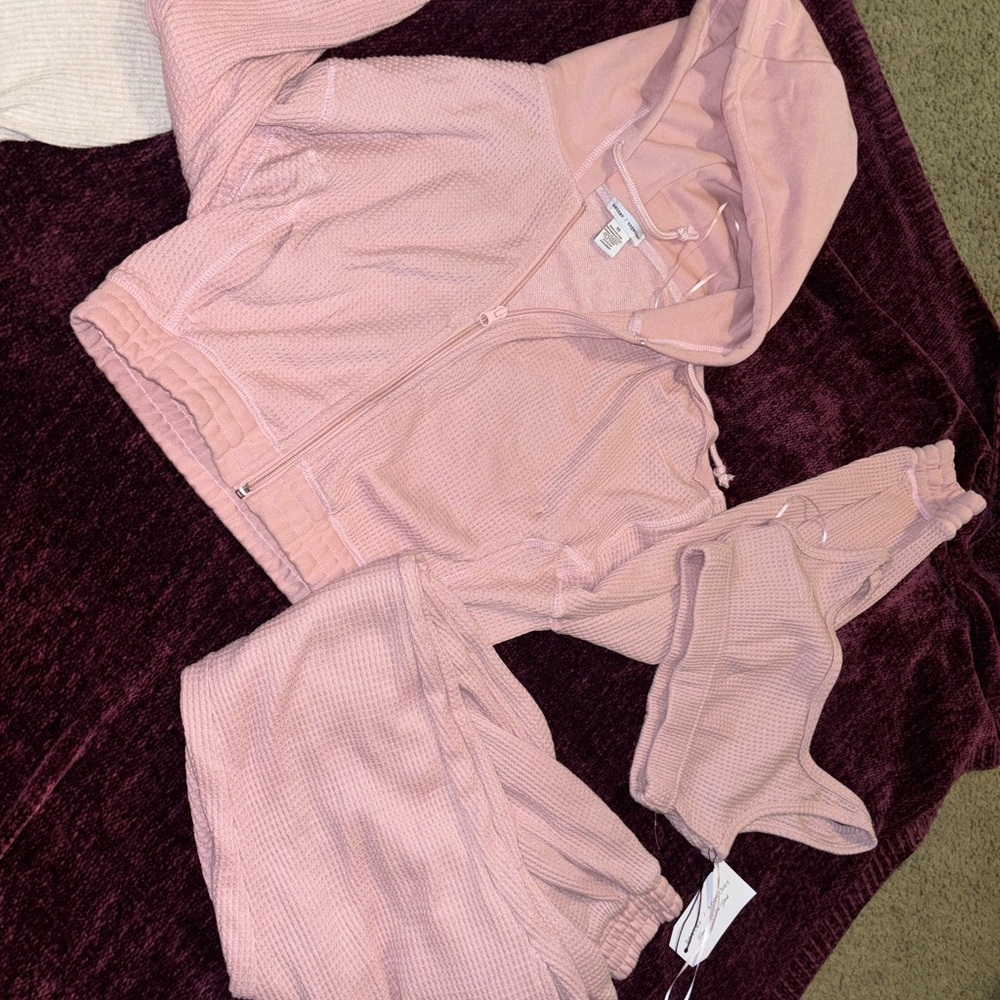 (107) Together Pink Textured Jacket - Picture 2 of 6